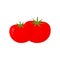 Tomatoes fresh vegetable icon. Healthy food tasty symbol.