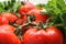 Tomatoes and parsley.