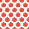 Tomatoes seamless pattern