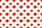 Tomatoes seamless pattern background. Flat color style design