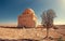 The Tomb of Ahmad Sanjar ,UNESCO World Heritage object in Central Asia, on historical Silk Road, near Mary, Turkmenistan