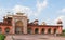 Tomb of Akbar the Great in Agra, Uttar Pradesh, India