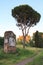 Tomb by Appian Way (Via Appia) in Rome, Italy