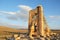 The tomb of Cambyses II in Pasargadae called stone tower , Shiraz , Iran