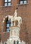 The tomb of Cansignorio, one of five gothic Scaliger Tombs, or Arche Scaligeri, in Verona,