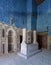 Tomb of Ibrahim Agha Mustahfizan, attached to the Mosque of Aqsunqur Blue Mosque, Bab El Wazir district, Cairo, Egypt