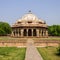 Tomb of Isa Khan near Mausoleum of Humayun Complex. UNESCO World Heritage in Delhi, India. Asia