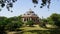 Tomb of Isa Khan tomb known for its sunken garden was built for a noble in the Humayun\\\'s Tomb complex