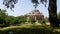 Tomb of Isa Khan tomb known for its sunken garden was built for a noble in the Humayun\\\'s Tomb complex