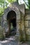 Tomb of the Kachkovskys Dilapidated in a park near Babin Yar in Kiev.