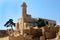 Tomb of Prophet Samuel with minaret