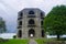 The Tomb of Salabat Khan II or Chandbiwi`s Mahel Three-storey stone structure, 13 km from Ahmednagar, Maharashtra