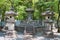 Tomb of Tokugawa Ieyoshi 1793-1853 at Mausoleum of Tokugawa Shoguns at Zojoji Temple in Tokyo,