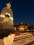 Tomb of the unknown soldier at twilight