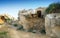 Tombs of the kings - Overview of the ruins.