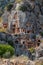 Tombs in Myra ancient city. Turkey. Antalya Province.