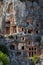 Tombs in Myra ancient city. Turkey. Antalya Province.