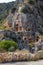 Tombs in Myra ancient city. Turkey. Antalya Province.