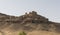 Tombs of the nobles mountain in Aswan Egypt