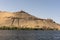 Tombs of the nobles mountain in Aswan Egypt