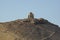 Tombs of the nobles mountain in Aswan Egypt