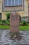 Tombstone of the dog Greyfriars Bobby in Edinburgh