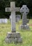 Tombstone Grave in a Church Graveyard