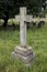 Tombstone Grave in a Church Graveyard