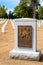 Tombstone in memory of the crew of the Space Shuttle Challenger