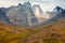 Tombstone Mountain range Yukon Territory Canada