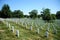 Tombstone rows at Arlington National Cemetery