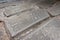 Tombstone at Sanahin Monastery in Sanahin village, Alaverdi, Lori, Armenia.