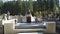 The tombstones at Okunoin Koyasan Japan