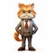 Tomcat: A Friendly Anthropomorphic Cat In A Suit