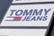 Tommy jeans Hilfiger text and logo store premium American clothing company sign shop