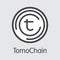 TOMO - Tomochain. The Trade Logo of Money or Market Emblem.