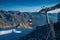 Tonale, Italian Alps, Presena glacier protecting shield