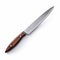 Tondo 8k Chef\\\'s Knife With Brown And Stainless Steel Handles