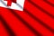 Tonga colorful waving and closeup flag illustration