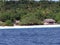 Tonga Island shoreline Huts 2