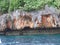 Tonga Island shoreline Under Water Cave