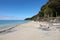 Tonga quarry beach in Abel Tasman National Park, New Zealand