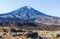 Tongariro alpine track. Portrait of Mountain. Valley of Three Volcanoes. North Island. New Zealand