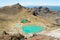 Tongariro lakes, New Zealand