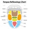 Tongue Reflexology Chart