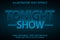 TONIGHT SHOW 3d -Editable text effect