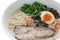 Tonkotsu(pork bone broth) ramen noodles , japanese