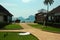 Tonsai, Thailand - December 8, 2019: TonSai Bay Resort at Ton Sai Beach, a scenic and tranquil beach surrounded by trees and