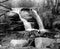 Tonto Creek waterfall in white mountains Arizona. National, flowing