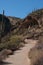 Tonto National Monument trail in southern Arizona.